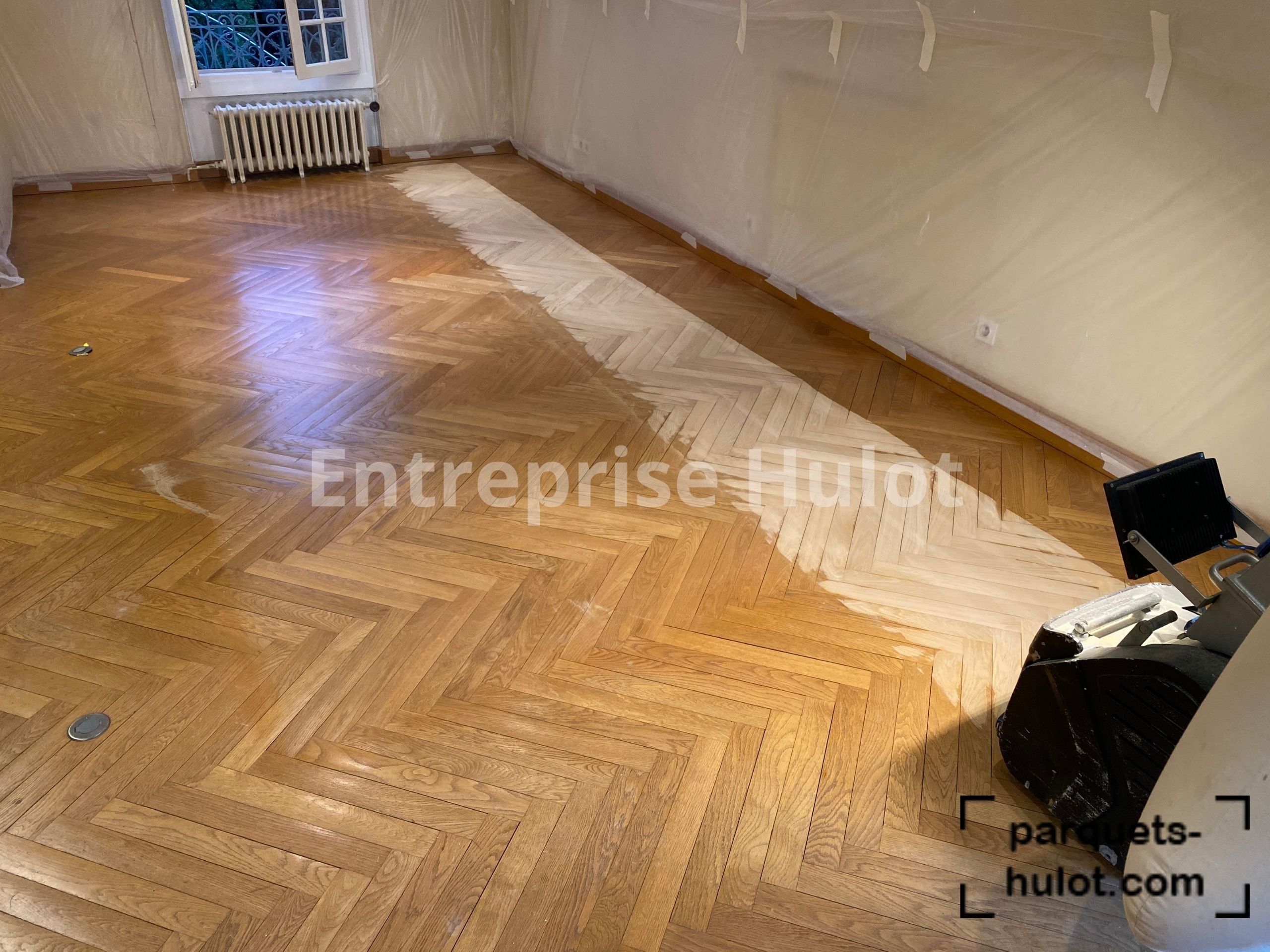 Ponçage parquet Chelles