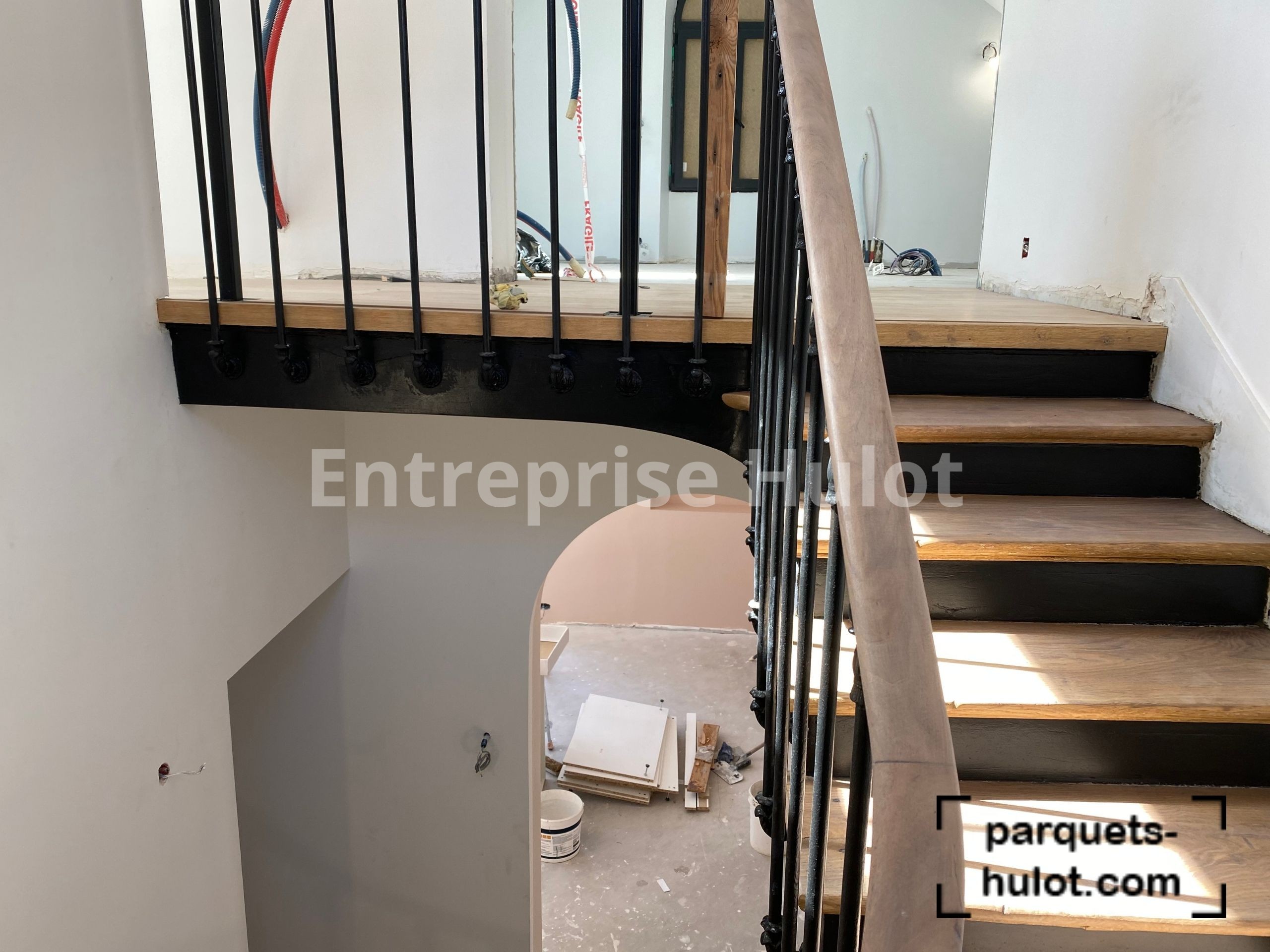 Rénovation escalier à Paris