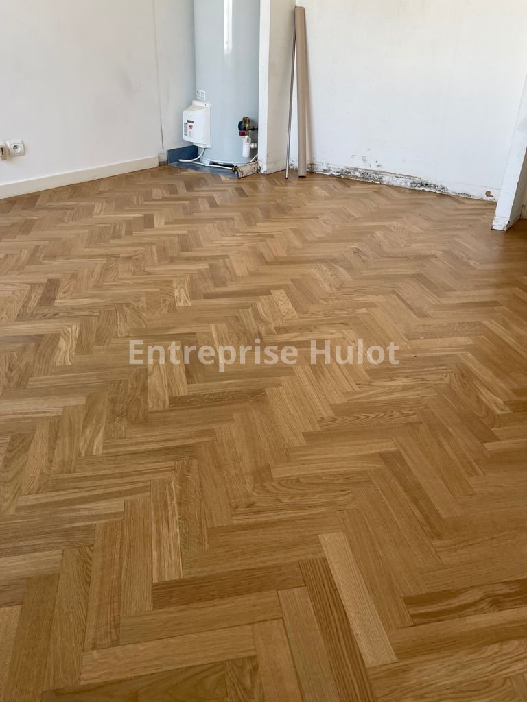 rénovation parquet suite à un dégât des eaux
