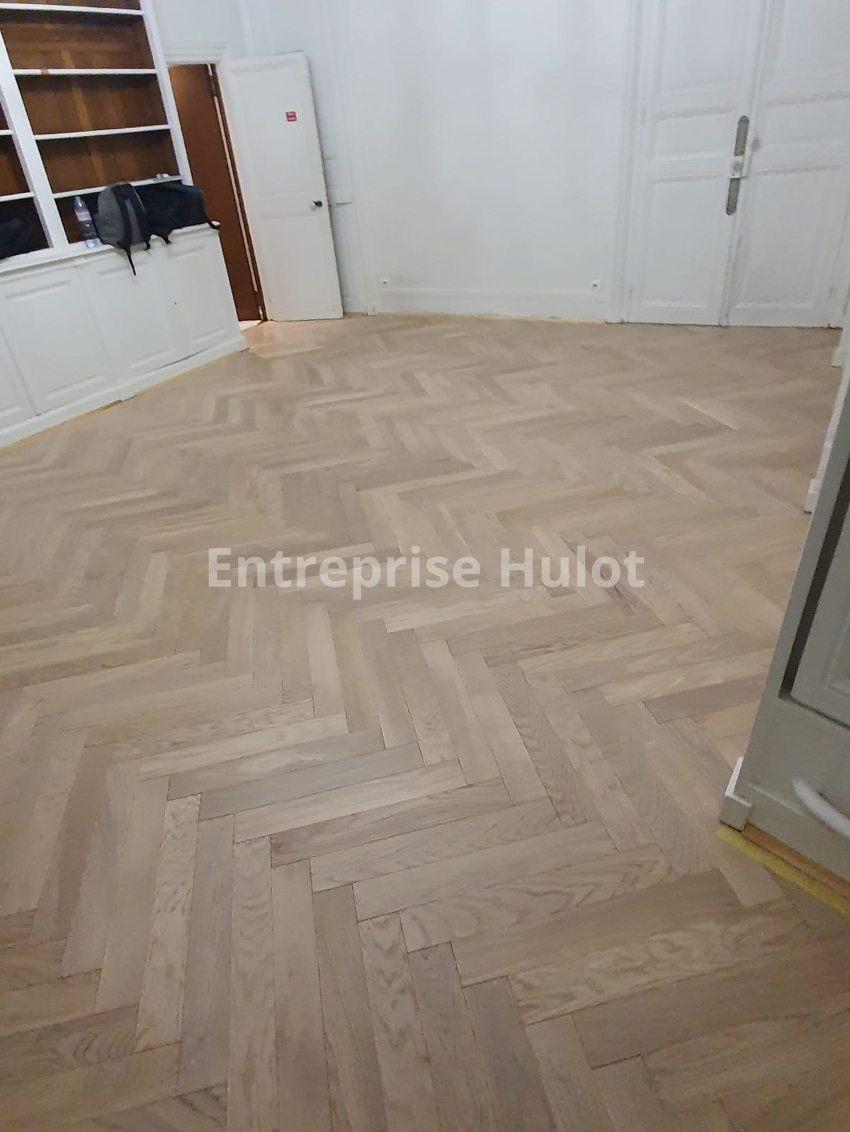 après pose parquet bureaux sciences po