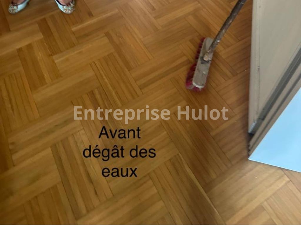 Ponçage parquet Nogent - Parquet avant rénovation
