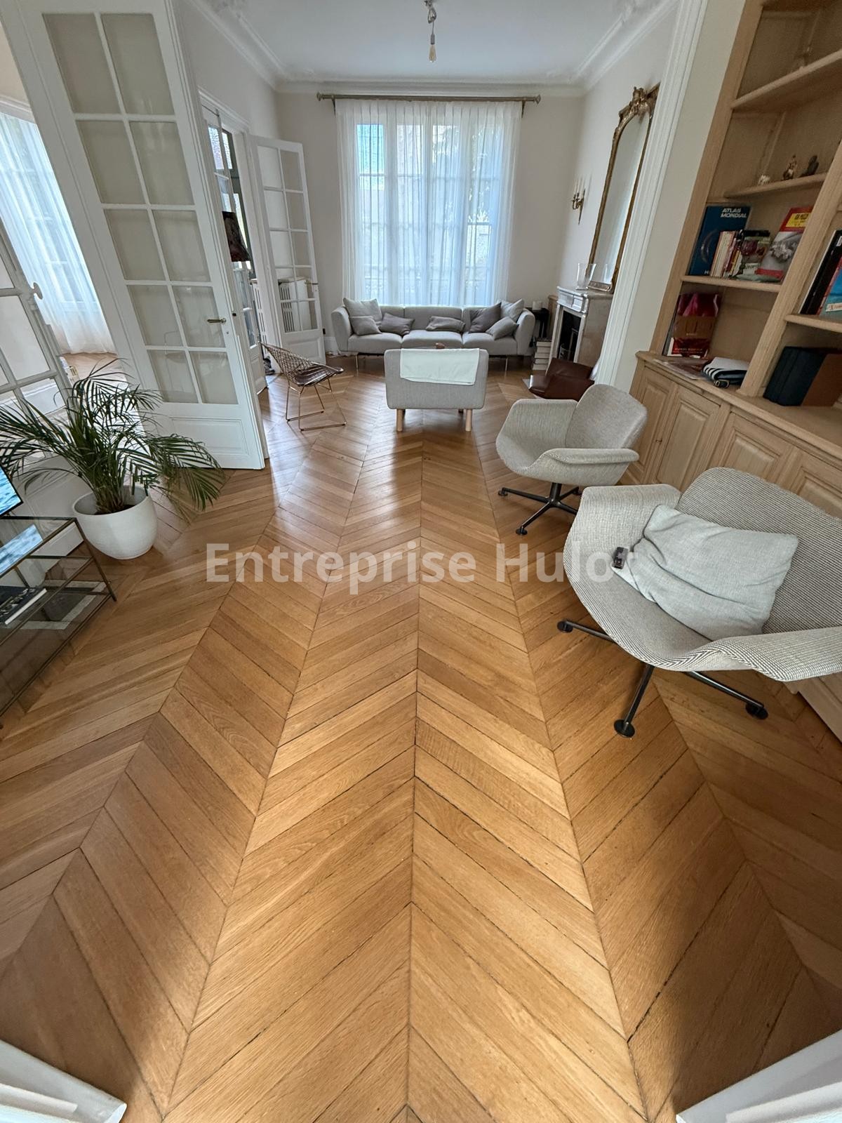Rénovation parquet escalier Versailles