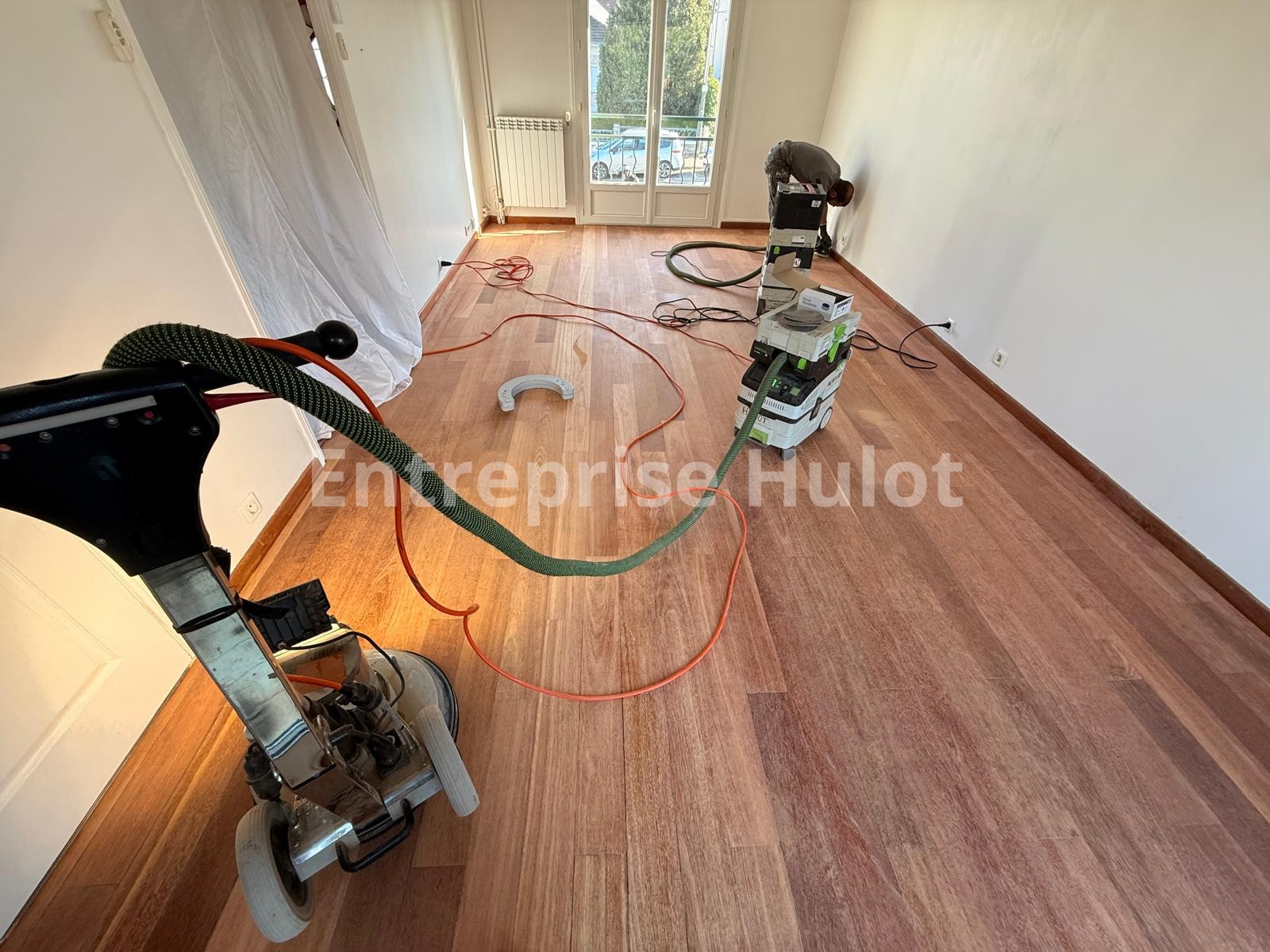 Rénovation parquet Champs-sur-Marne ponçage